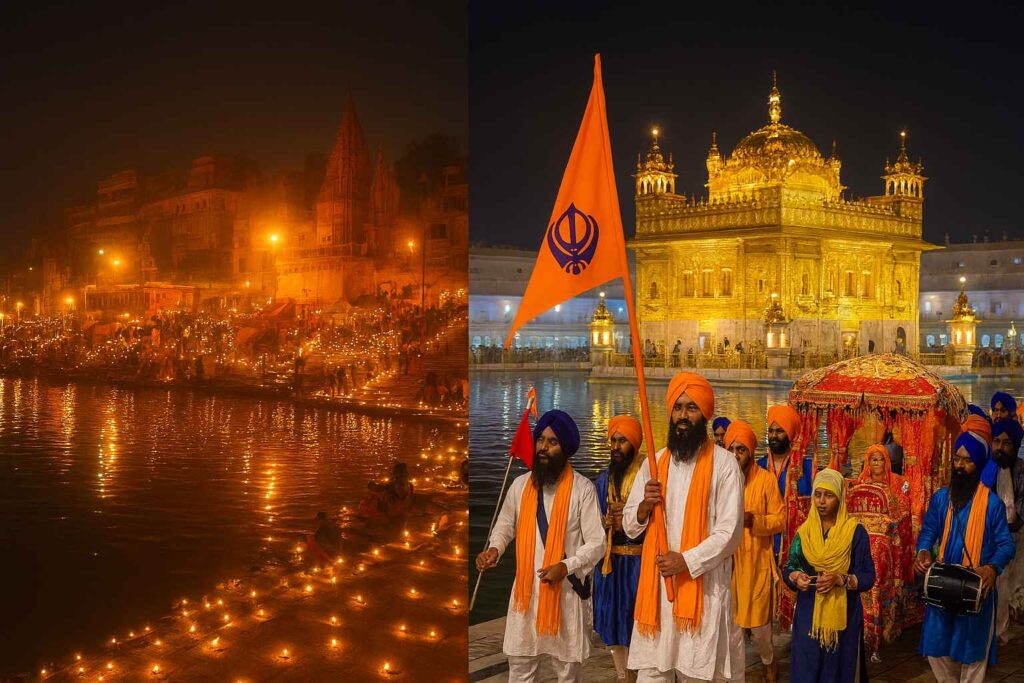 kartik purnima dev deepawali and Guru Nanak Jayanti